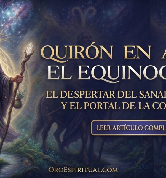 Significado espiritual del Equinoccio y Quirón