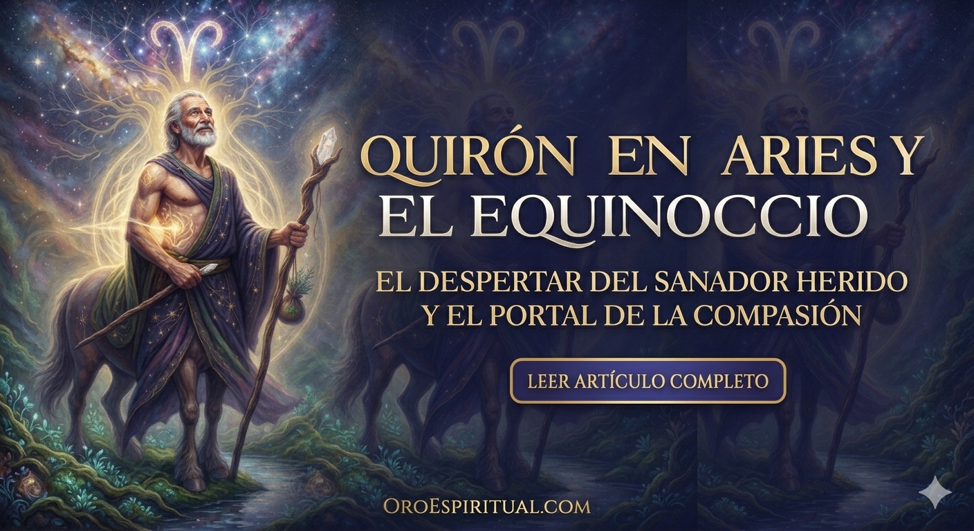 Significado espiritual del Equinoccio y Quirón